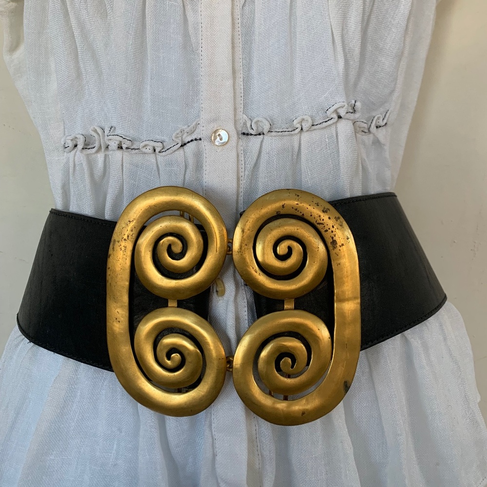 LA Cano black Art belt